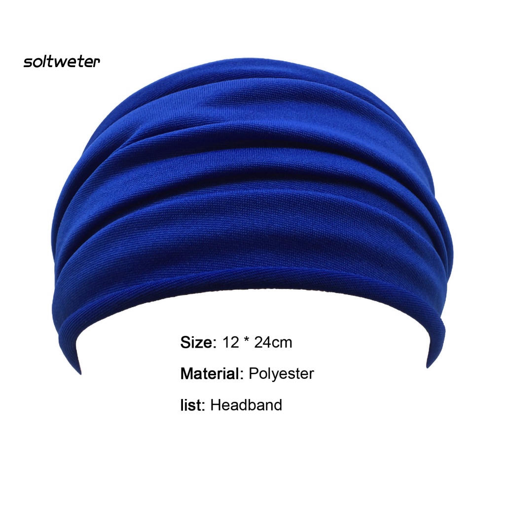 Băng Đô Bản Rộng Co Giãn Chống Trượt Có Thể Gấp Gọn Dùng Tập Yoga