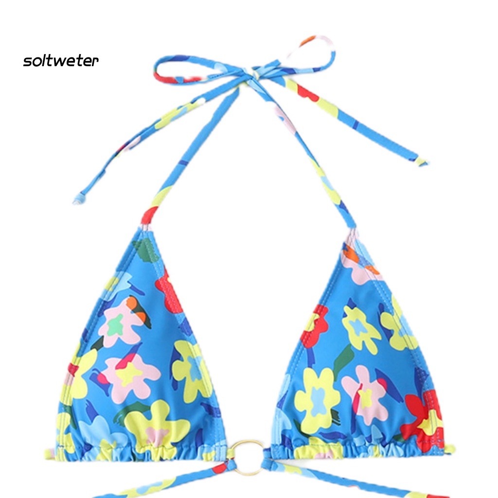 Bộ Đồ Bơi Bikini Lưng Cao Có Đệm Nâng Ngực In Họa Tiết Hoa Nhiều Màu Sắc Thời Trang Mùa Hè Cho Nữ