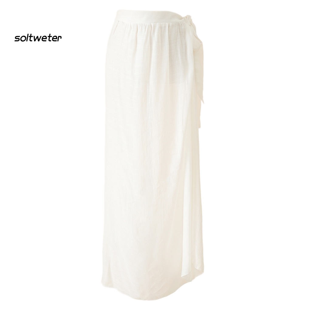 Chân Váy Quấn Bikini Màu Nhuộm Gradient Họa Tiết Da Báo Quyến Rũ