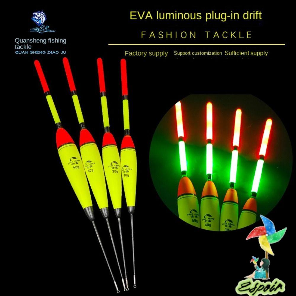 ESPO Phao Nổi Câu Cá Bằng EVA Phát Sáng Trong Đêm Mới 20g 30g40g 50g