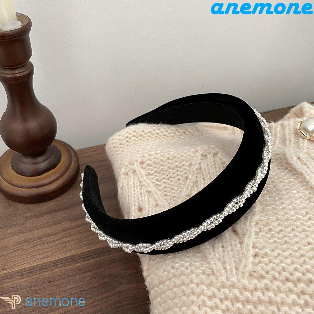 Băng Đô Cài Tóc Bằng Xốp Dày Dặn Phong Cách Pháp Thời Trang Cho Nữ