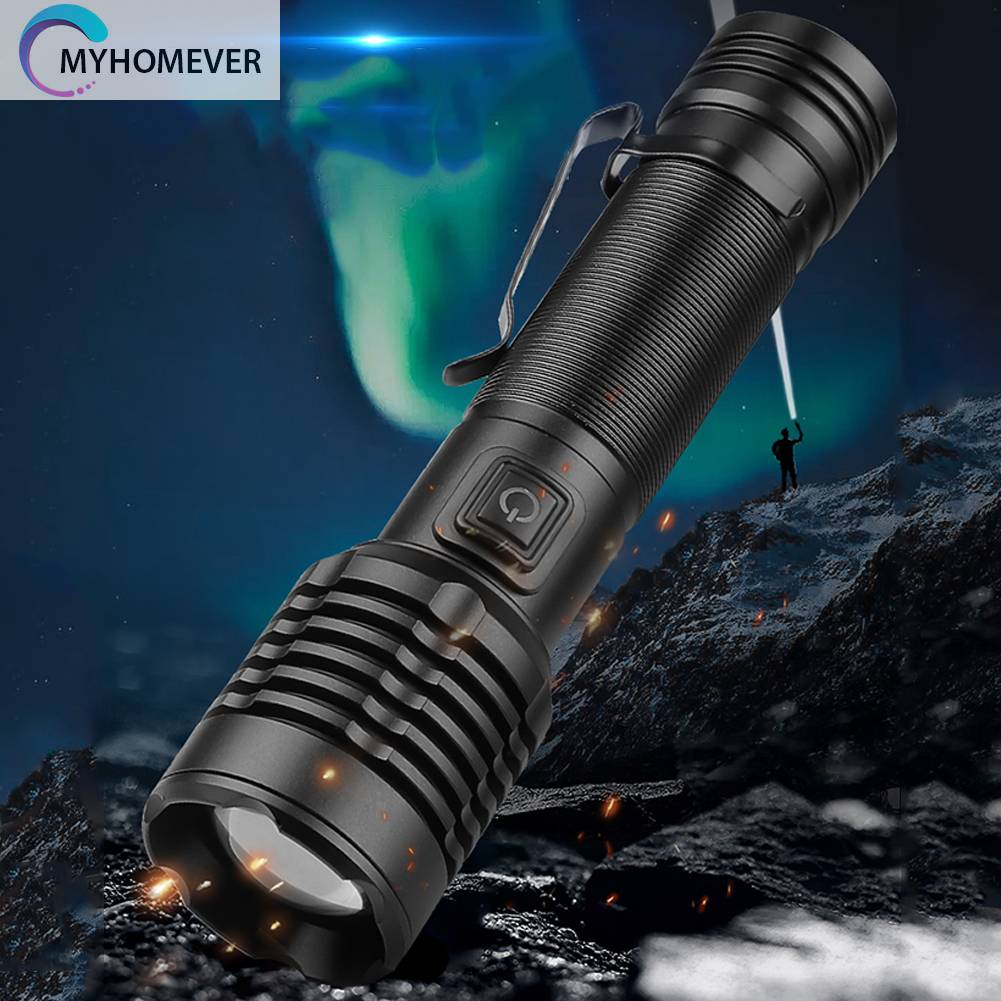 Đèn Pin XHP50 LED 800LM IPX4 5 Chế Độ Sáng, Chống Thấm Nước
