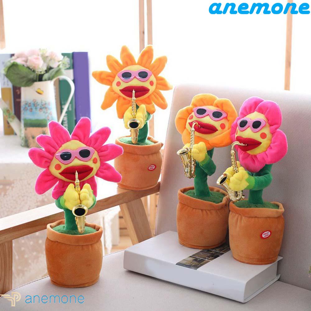 ANEMONE Set 80 Búp Bê Nhồi Bông Mềm Mại Hình Hoa Hướng Dương