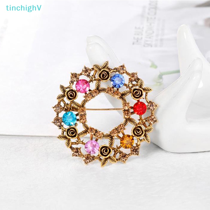 [TinchighV] Ghim Cài Áo Đính Kim Cương Giả Phụ Kiện Đi Tiệc Cưới Cho Nữ [Mới]