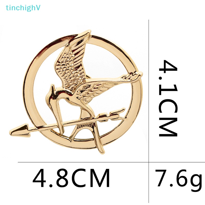 [TinchighV] Cài Áo Bằng Hợp Kim Hình Robin Vintage 3 Màu