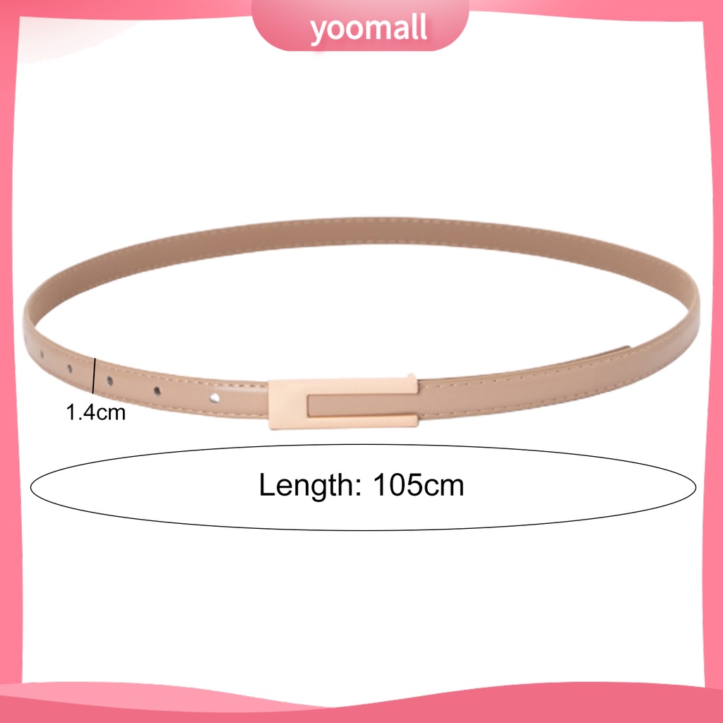 Thắt Lưng Màu Trơn Tùy Chỉnh Chống Vỡ Phong Cách Cổ Điển Cho Nữ
