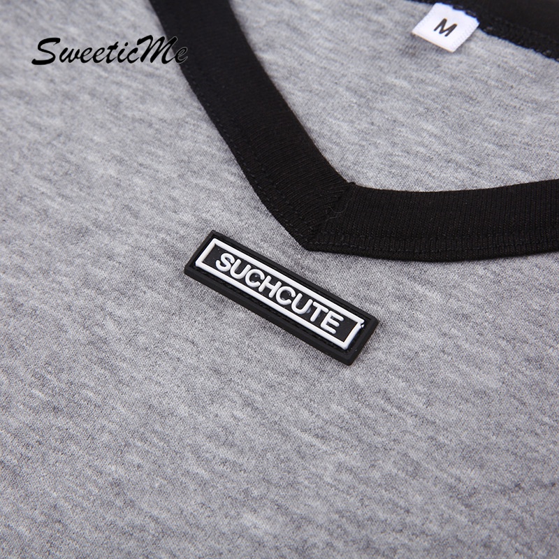 Áo Thun Dài Tay Cổ Chữ V Họa Tiết Kẻ Sọc Thời Trang 2023 Cho Nữ