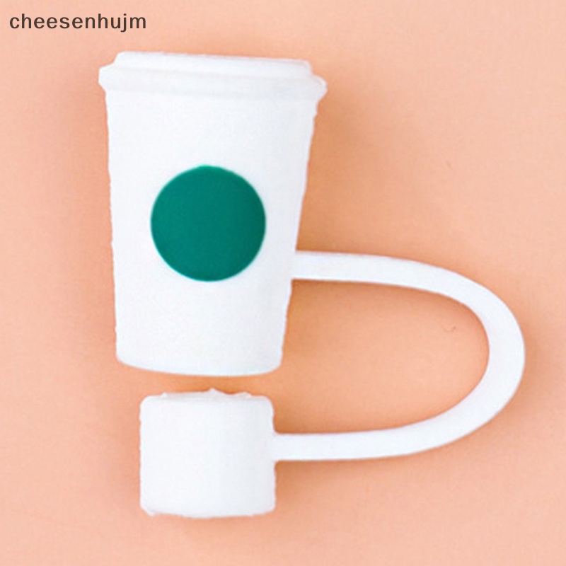 Nắp Ống Hút Thủy Tinh Bằng Silicon Chống Bụi Bảo Vệ Môi Trường