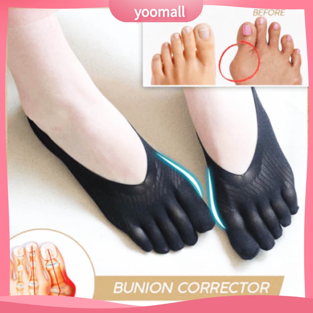 Tất Cổ Thấp 5 Ngón Co Giãn Thoáng Khí Chống Trượt Thời Trang Mùa Hè Cho Nữ