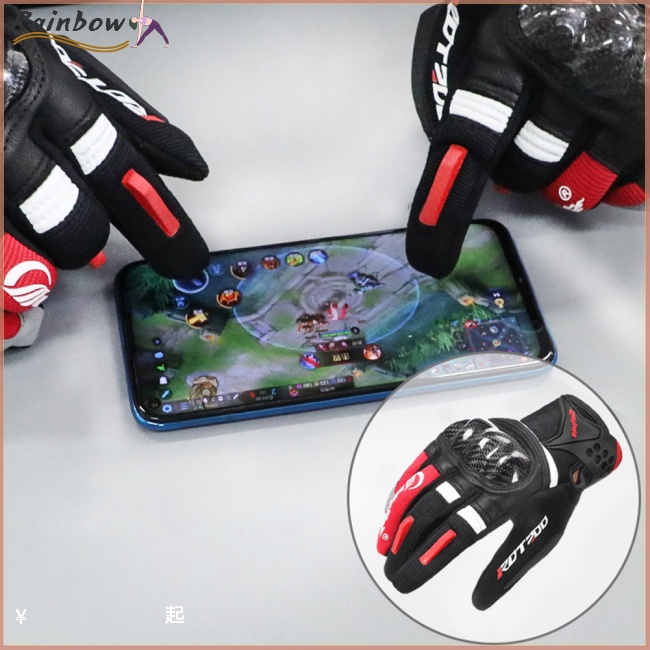 1 Đôi Găng Tay Lái Xe Chống Gió Chống Rơi Hấp Thụ Sốc Thoáng Khí