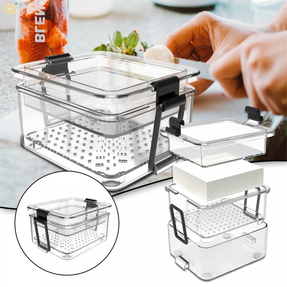 【VARSTR】Tofu Press Desktop Dishwasher Elastic Design High Transparency Kitchen