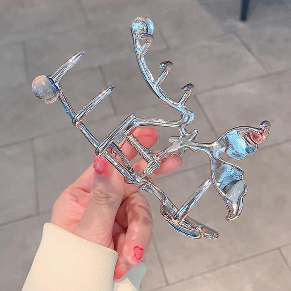 Anemone Kẹp Tóc Hình Đuôi Cá / Sao Biển Cỡ Lớn Thanh Lịch Rửa Mặt Phong Cách Hàn Quốc