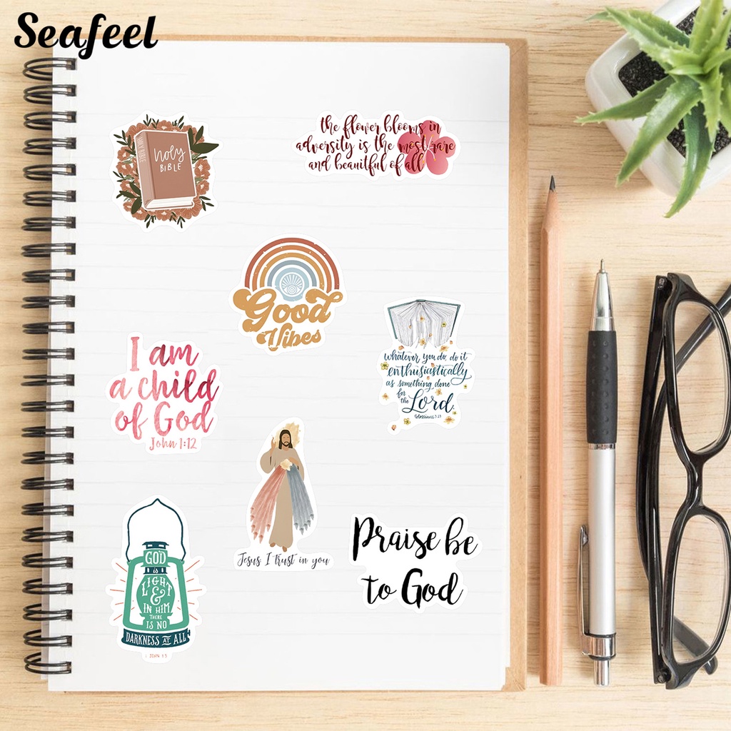 Bộ 50 Miếng Dán Graffiti Chống Nước Chống Nắng Không Để Lại Dấu Vết