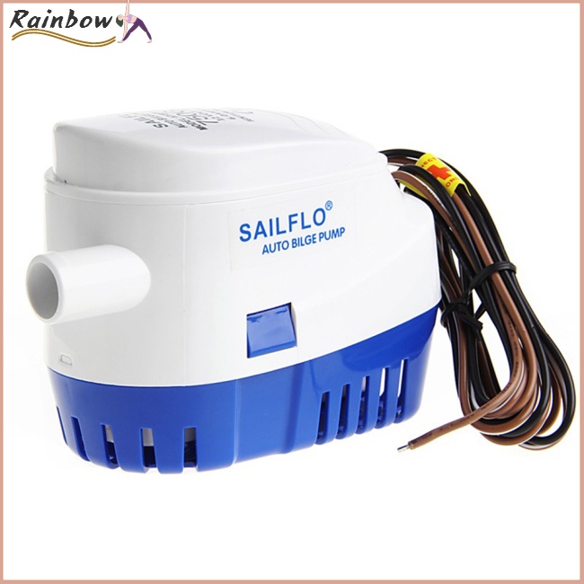 Máy Bơm Nước Tự Động DC 12V 24V 750GPH Cho Tàu Thuyền