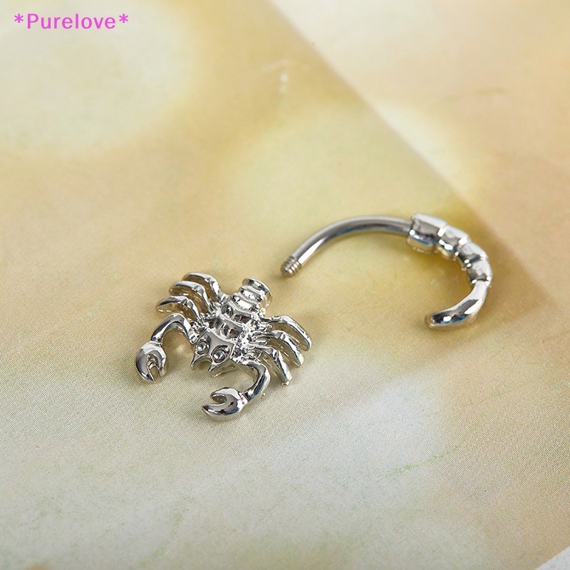 Khuyên Rốn Hình Bọ Cạp Đơn Giản Cá Tính Mới