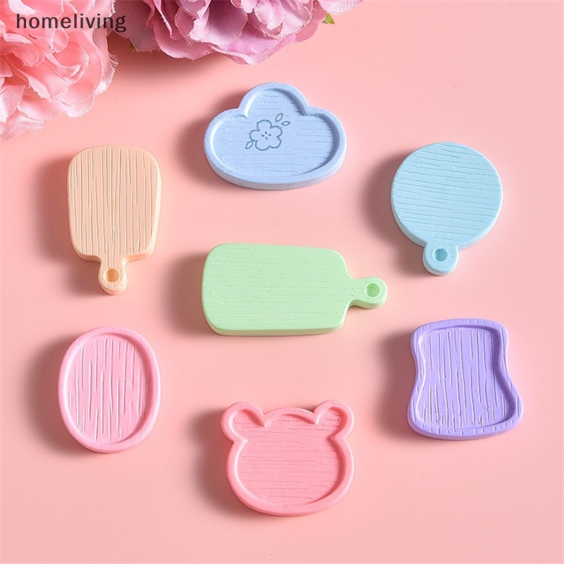 Set 3 Khay Đựng Thức Ăn Tỉ Lệ 1: 12 Dùng Trang Trí Nhà Búp Bê