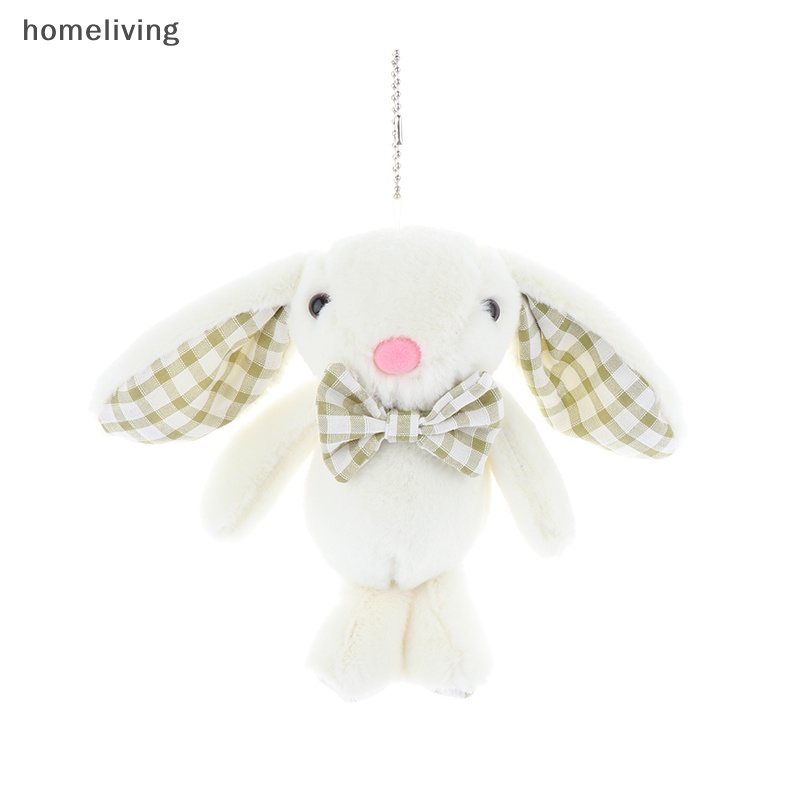 Móc Khóa Thỏ Nhồi Bông Mềm Mại Dễ Thương