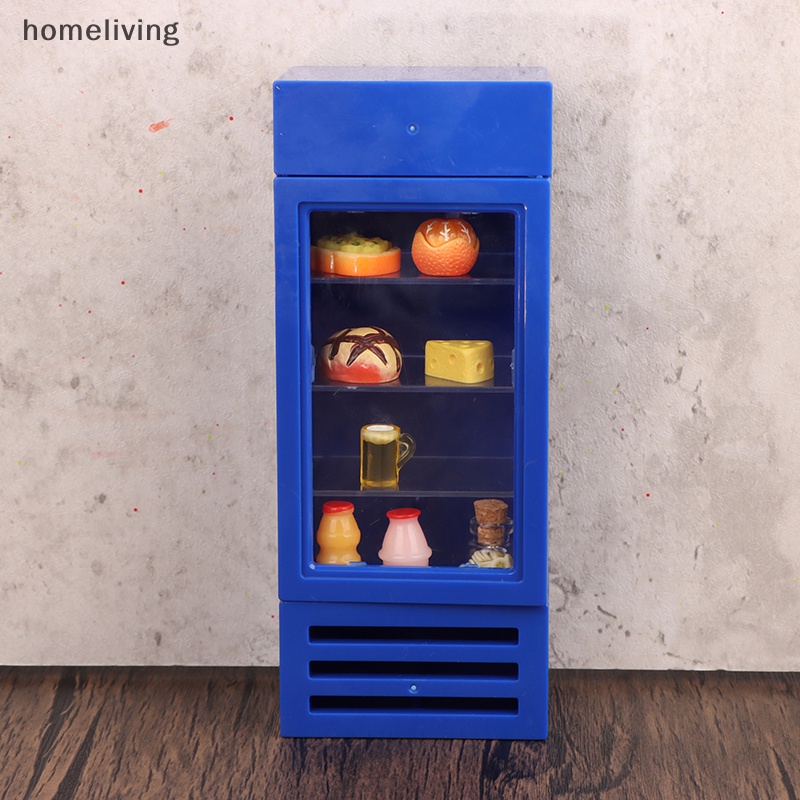 1 Mô Hình Tủ Lạnh Trang Trí Nhà Búp Bê 1: 12