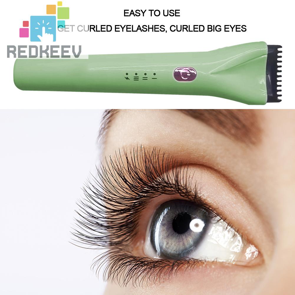 Máy Uốn Lông Mi Chạy Điện Sạc USB Thiết Kế Di Động Tiện Dụng Cho Nữ