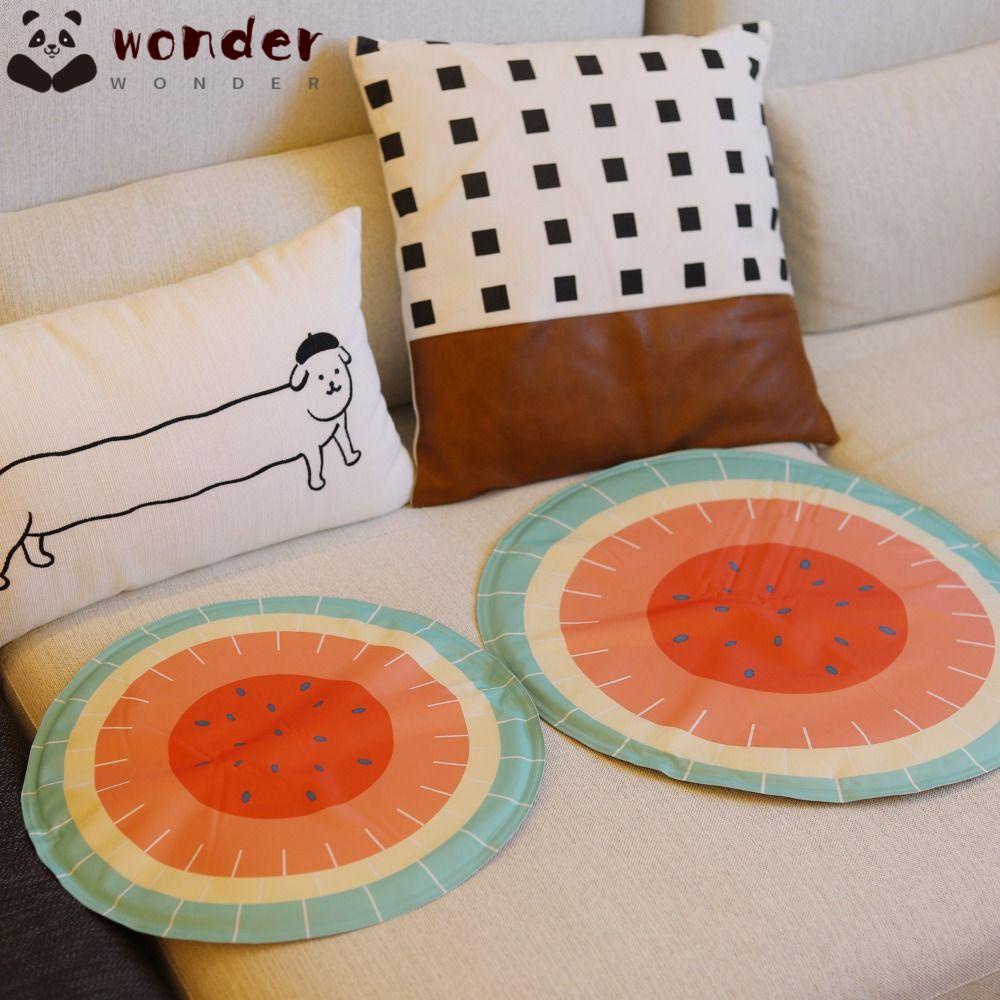 Thảm Lụa Mát Họa Tiết Động Vật Xinh Xắn Theo Phong Cách Mùa Hè Dành Cho Thú Cưng