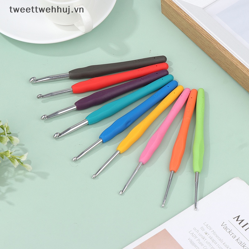 1 Cây Móc Len Tay Cầm Cao Su Mềm 2.0-6.0Mm