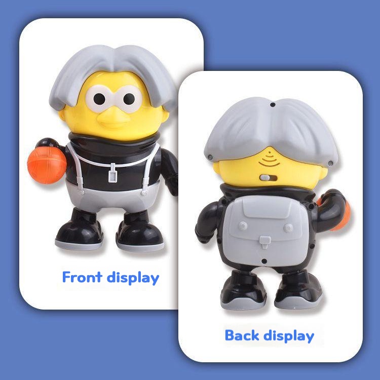 Tiktok Ikun Đồ Chơi Rô Bốt Nhảy Múa Có Nhạc Và 26 Âm Thanh Phát Sáng / Phát Sáng / Gà Con Đẹp Mắt / Kun Kun / Cai Xukun Quà Tặ