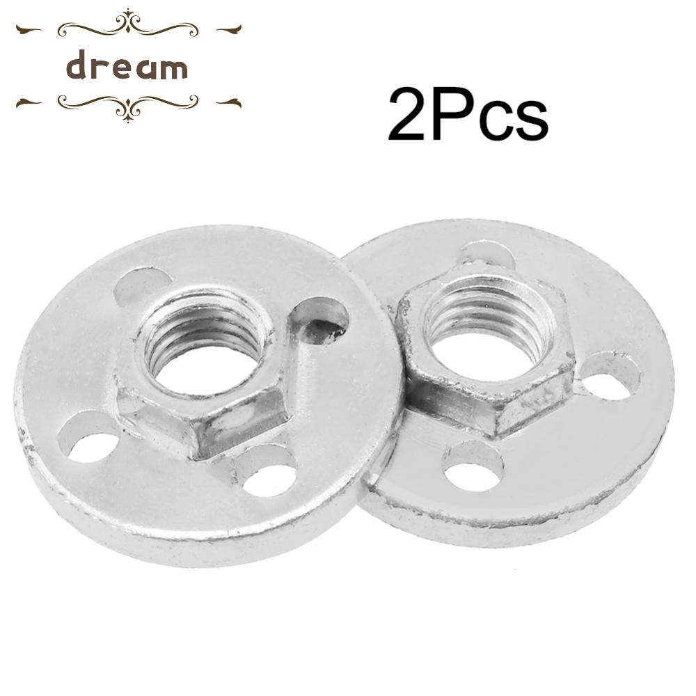 【DREAMLIFE】Pressure Plate 2pcs Angle Grinder Fitting Tool Four-hole Metal Power Tools