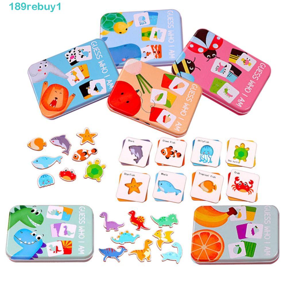 Bộ Đồ Chơi Xếp Hình Nhận Biết Rau Củ Quả REBUY1 Dành Cho Ba Mẹ Và Bé