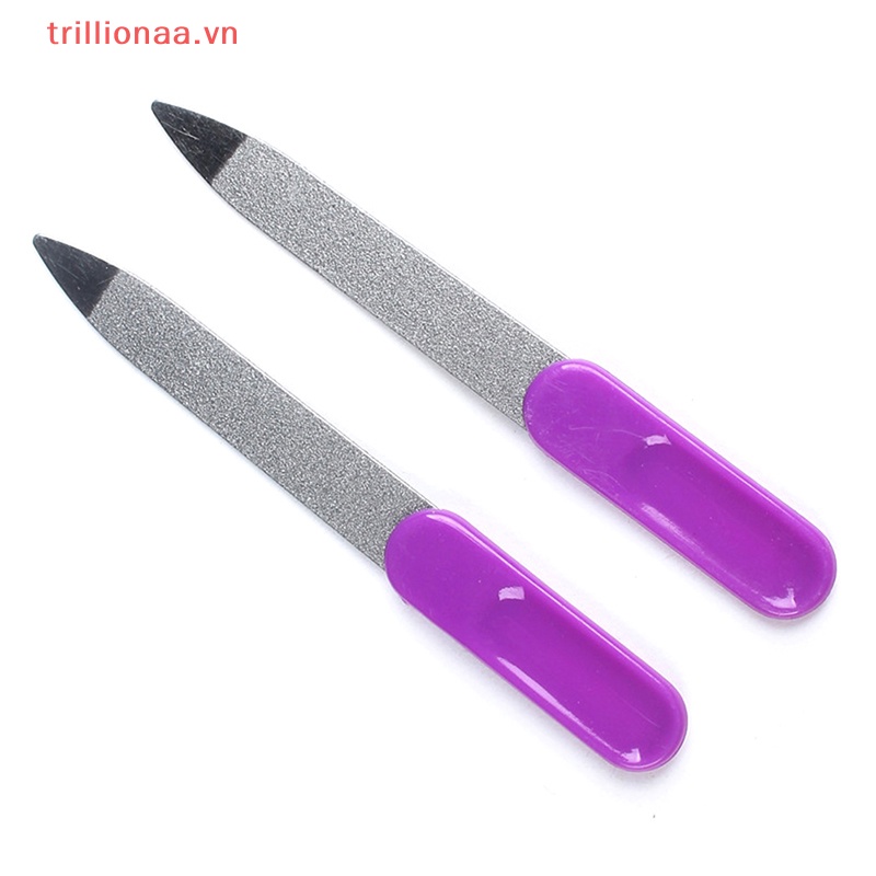 Bộ 2 Cây Dũa Móng Hai Mặt Bằng Thép Không Gỉ