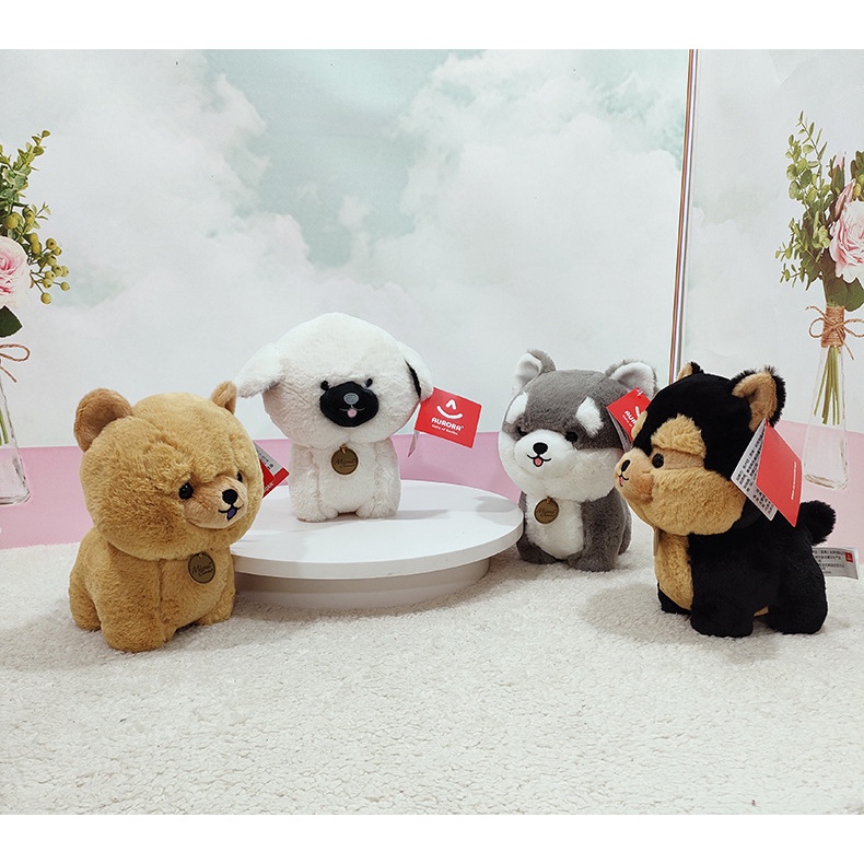 ⚡Tất Cả Các Loại Đồ⚡ Chú Chó husky Nhồi Bông Dễ Thương Dùng Làm Quà Tặng Sinh Nhật 230805