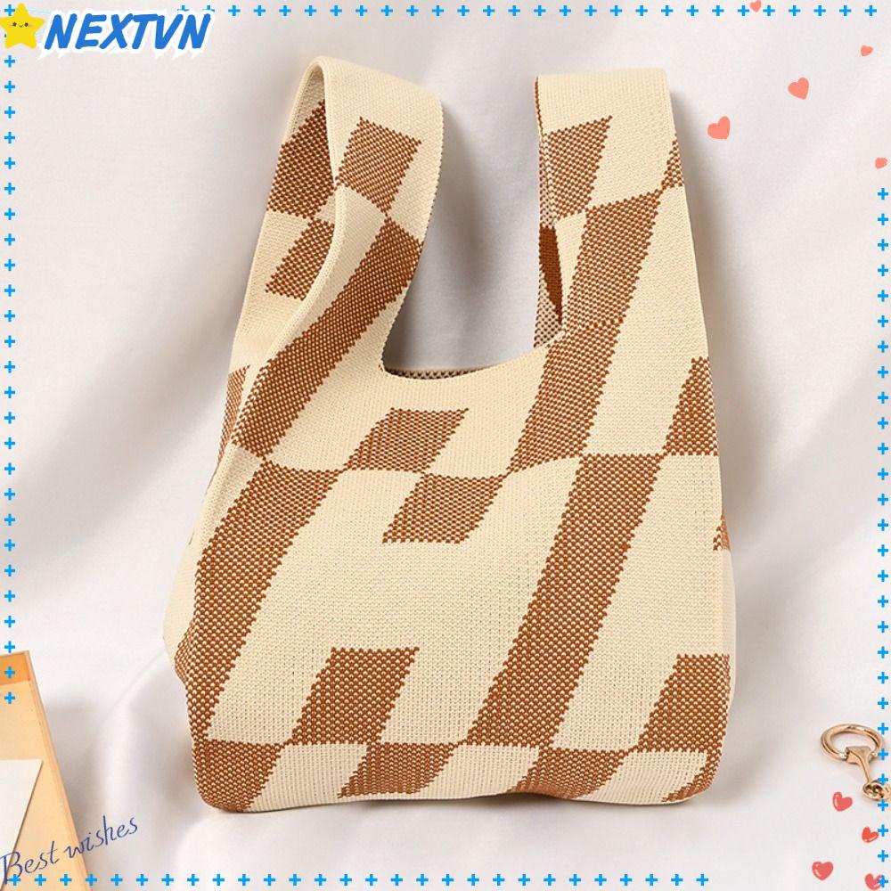 Túi Xách Mua Sắm Đeo Vai Mini Dây Thắt Nơ Xinh Xắn