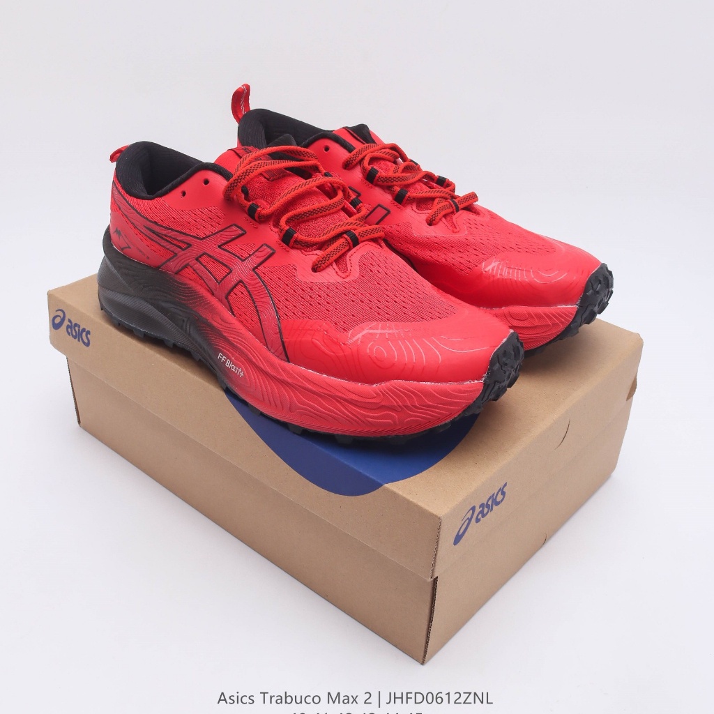 Giày Thể Thao Asics TRABUCO MAX 2 Chống Trượt Thoáng Khí Cho Nam