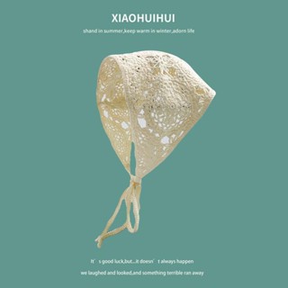 FXDAZI [Khăn Trùm Đầu Phong Cách Đồng Quê] Khăn Quàng Cổ Jacquard Hình Tam Giác Đan Len Bằng Tay Hình Trái Cherry Độc Đáo Làm Phụ Kiện Chụp Ảnh Cho Nữ