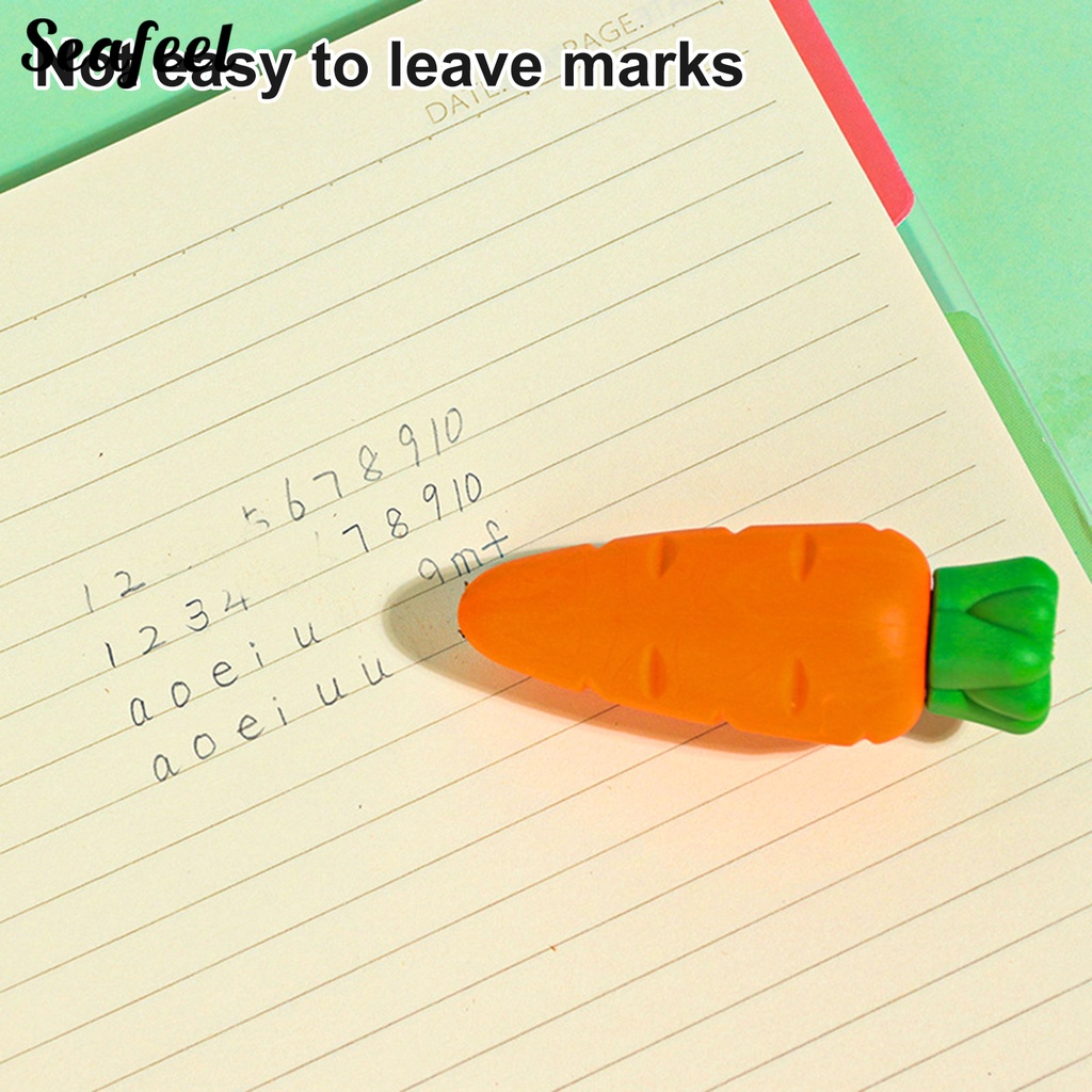 Set 2 Hộp Gôm Tẩy Hình Trái Cây Hoạt Hình Dễ Thương