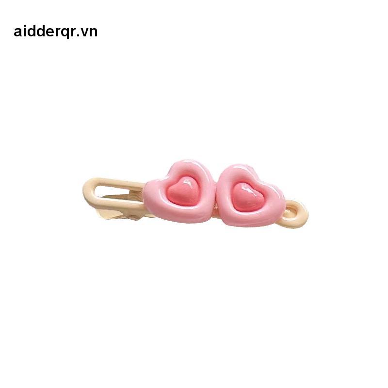 🌸🌸Kẹp Tóc Hình Ngôi Sao / Trái Tim / Phấn Má Hồng mini Dễ Thương 13 Màu Lựa Chọn Phong Cách Nhật Bản