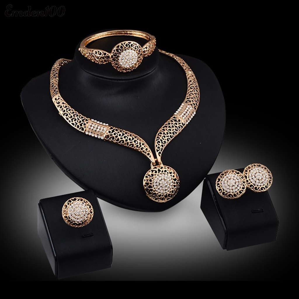 Bộ 4 Phụ Kiện Trang Sức Thời Trang Nữ Tính