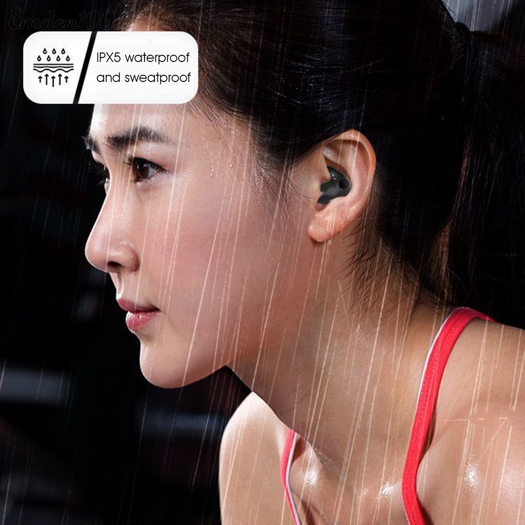 Tai Nghe Nhét Trong Không Dây MD538 Bluetooth 5.3 Mini Âm Thanh Trung Thực Chất Lượng Cao Có Màn Hình LED Hiển Thị Kỹ Thuật Số Cho iPhone Android