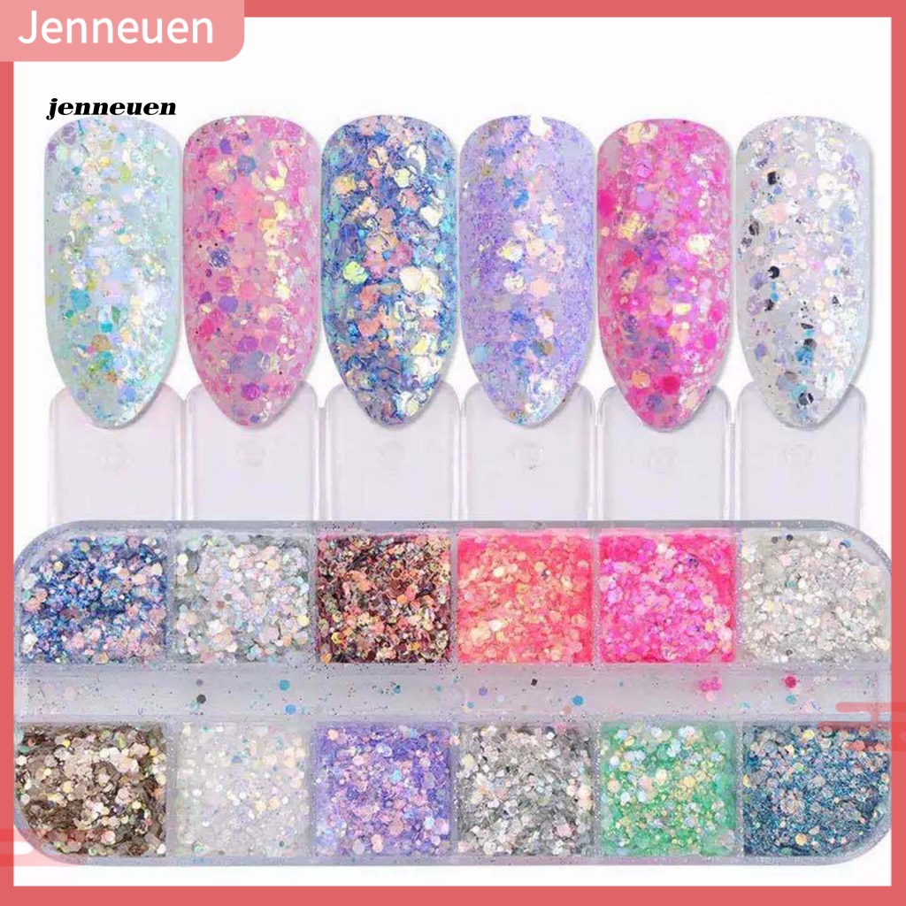 Hạt Kim Sa Lấp Lánh Dùng Trang Trí Móng Tay / Mặt / Cơ Thể Nghệ Thuật DIY