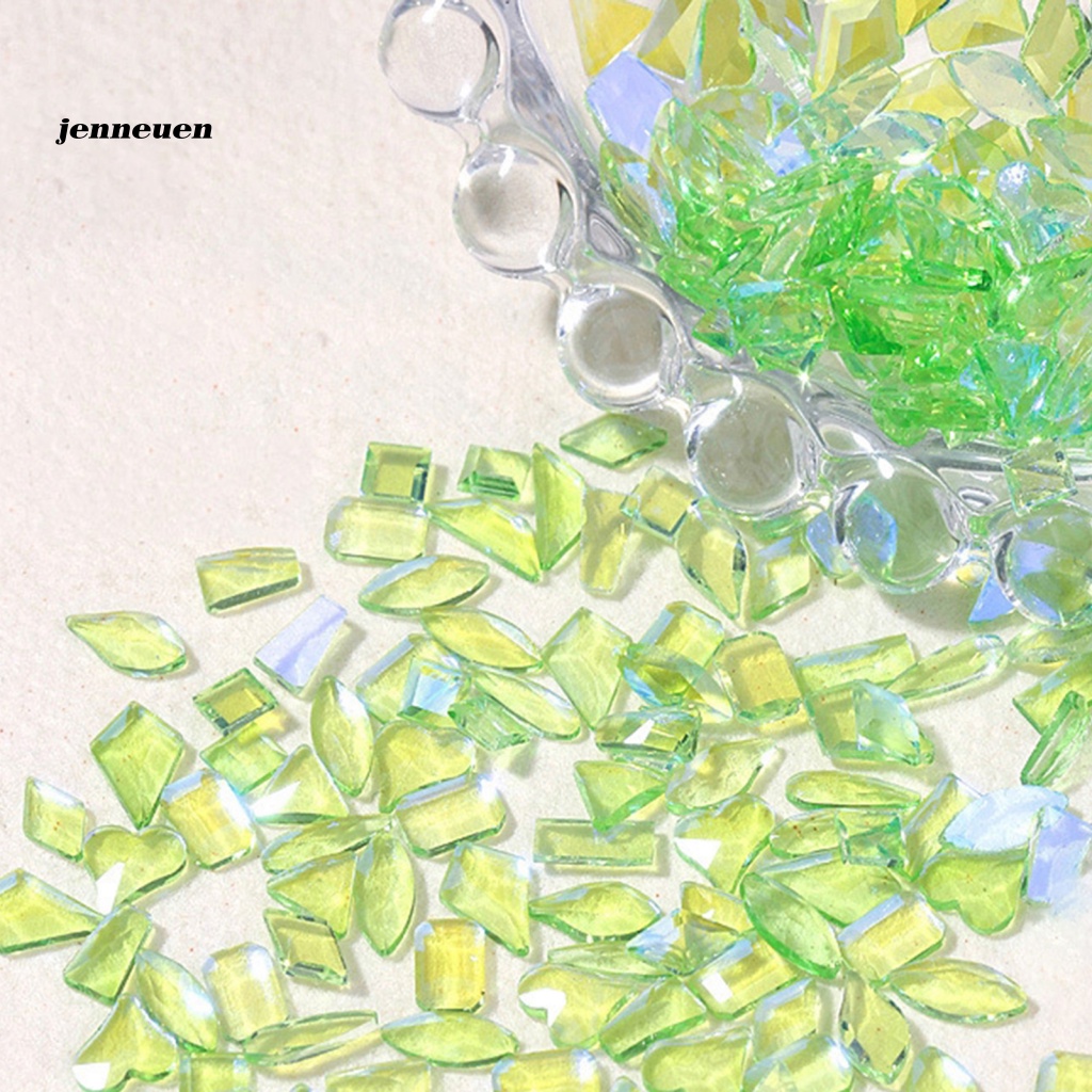 Set 50 Phụ Kiện Trang Trí Móng Tay 3D Màu Sắc Tươi Sáng