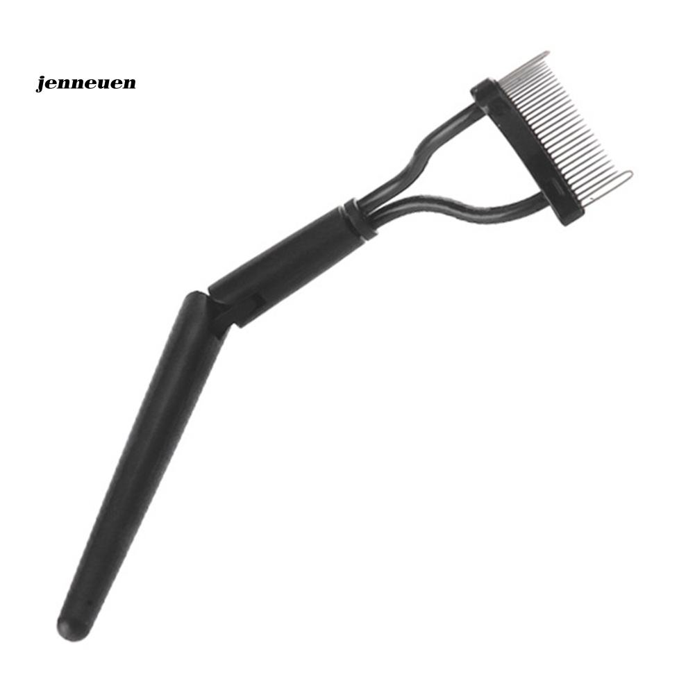 Lược Chải Lông Mi Bằng Thép Không Gỉ Có Thể Gấp Gọn Tiện Lợi