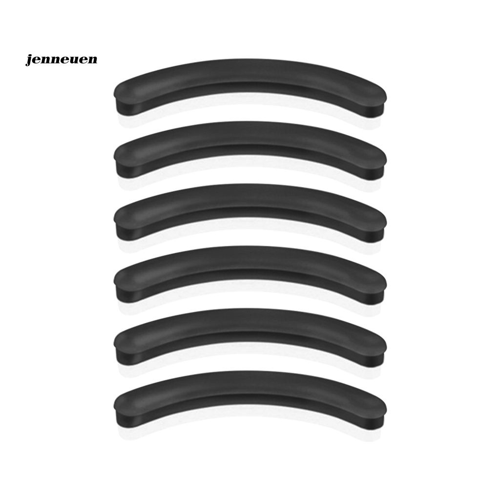 Set 6 Miếng Đệm Silicon Mềm Mại Độ Co Giãn Cao Hỗ Trợ Bấm Mi