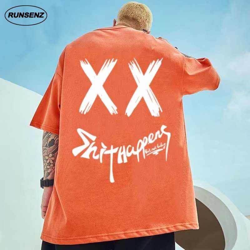 Áo nam Tay Ngắn Plus Size M-8XL