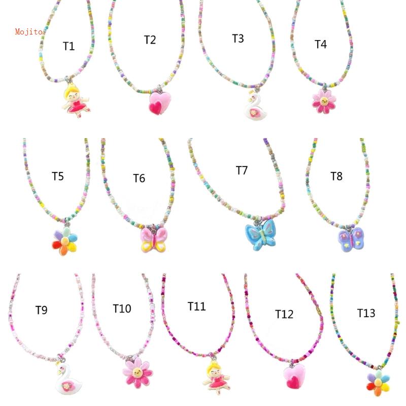 Vòng Cổ Choker Mặt Bướm Trái Tim Dễ Thương