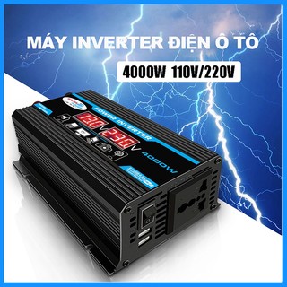 Biến điện 12v ra 220v 4000w,inverter 12v to 220v xe ô tô,bộ kích điện 12v lên 220v sin chuẩn,bộ chuyển đổi 12v ra 220v