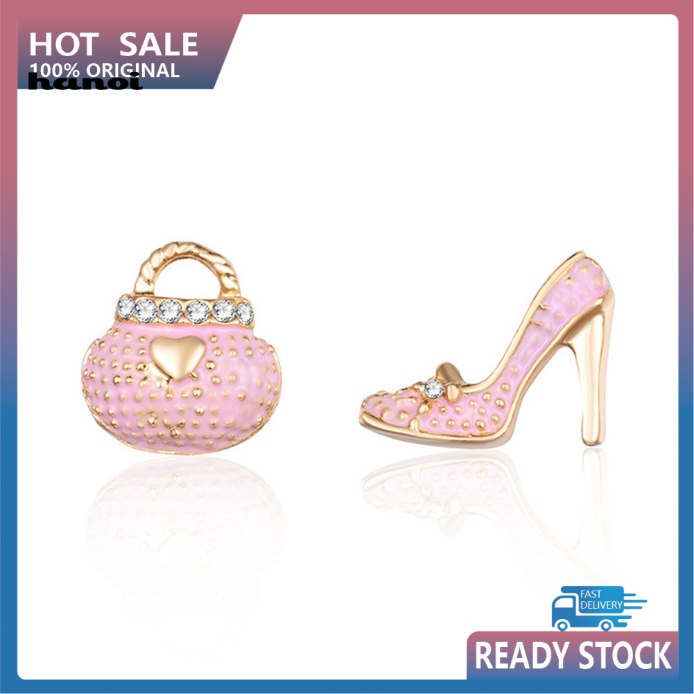 Khuyên Tai Hình Túi Xách Và Giày Cao Gót Thời Trang Dành Cho Nữ