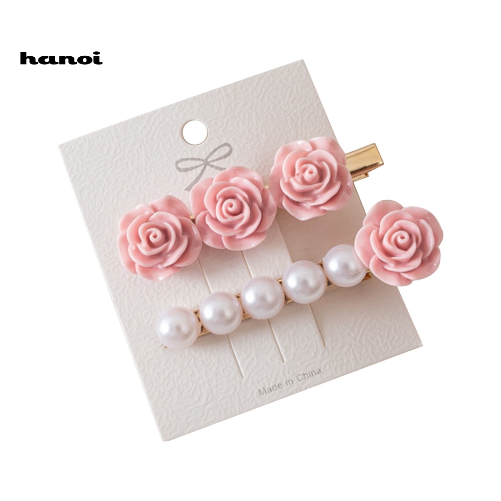 1 Cặp Kẹp Tóc Mái Trong Suốt Gọn Nhẹ Chống Trượt Hình Trái Tim Màu Gradient Dành Cho Nữ