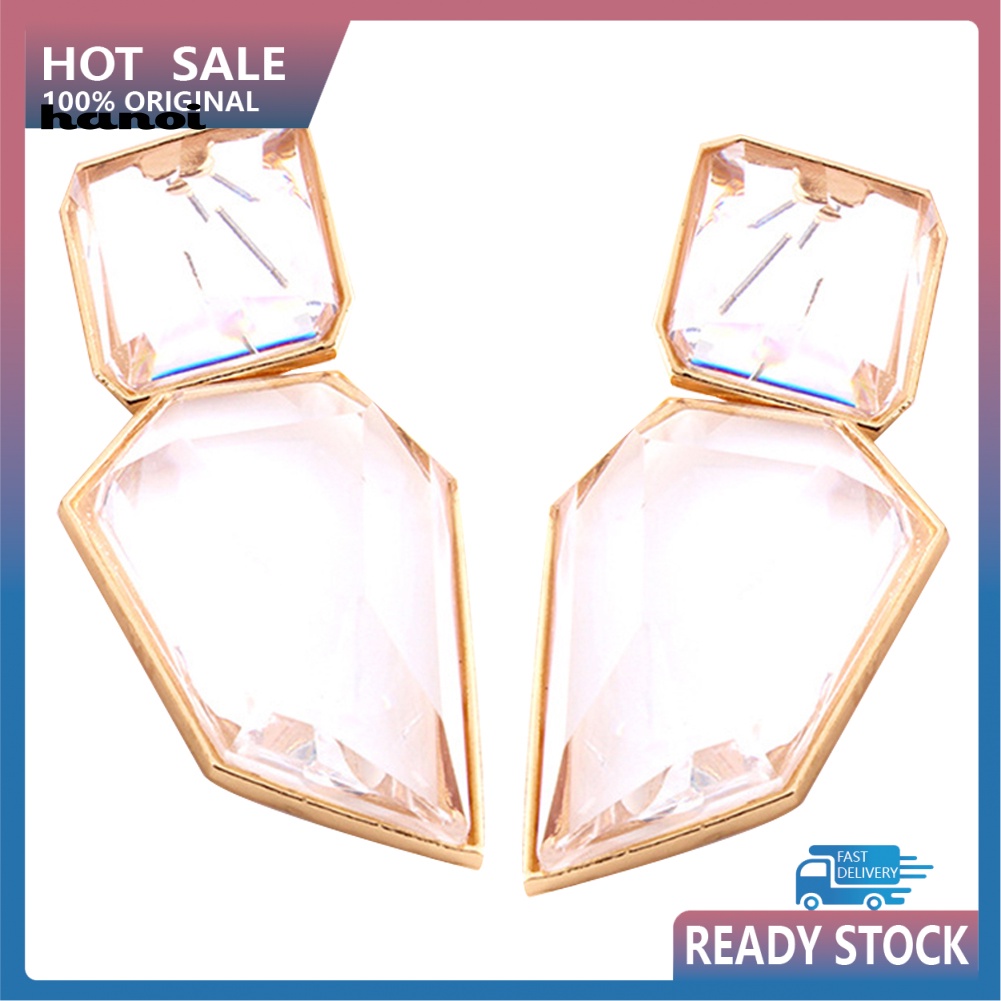 Khuyên Tai Nữ Kiểu Dáng Hình Học Thời Trang Cá Tính