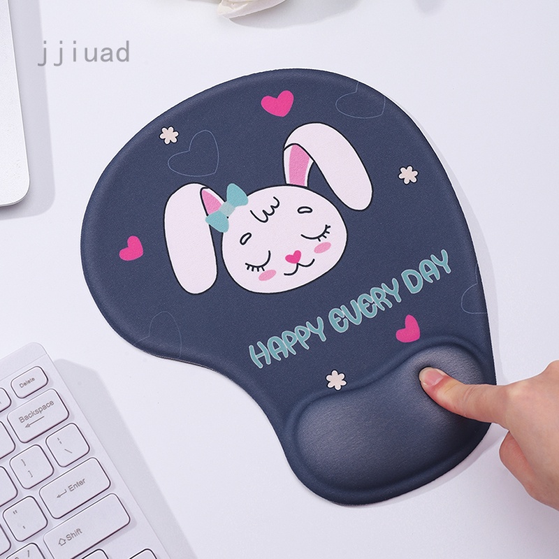 Đệm Lót Chuột Bằng Silicon Chống Trượt Thoải Mái Dày Dặn Họa Tiết Hoạt Hình