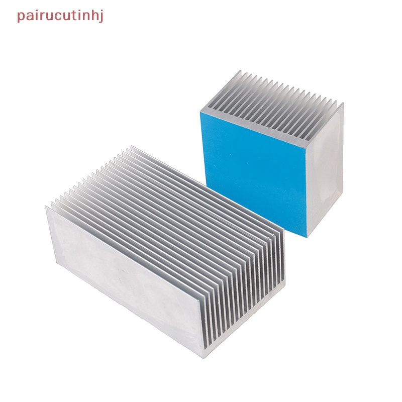 Cặp Đế Tản Nhiệt Đèn LED IC Bằng Hợp Kim Nhôm Kích Thước 60 * 60 / 100 * 60mm Chất Lượng Cao