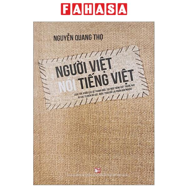 Sách Người Việt Nói Tiếng Việt